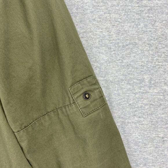 Country Romatic Jacket Women Small Army Green Military Utility Hoodie Detachable - Picture 11 of 15